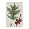 Stupell Industries Vintage Black Oak Leaf Framed Giclee Wall Art Design by Graffi*tee Studios